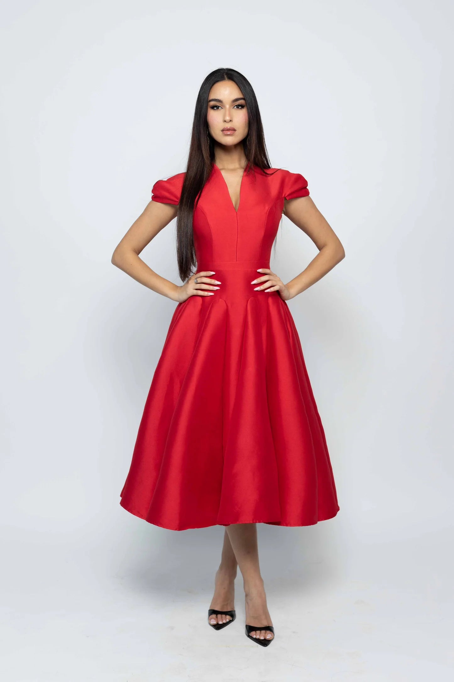 Bourgeoise – O Vestido de Elegância Esculpida